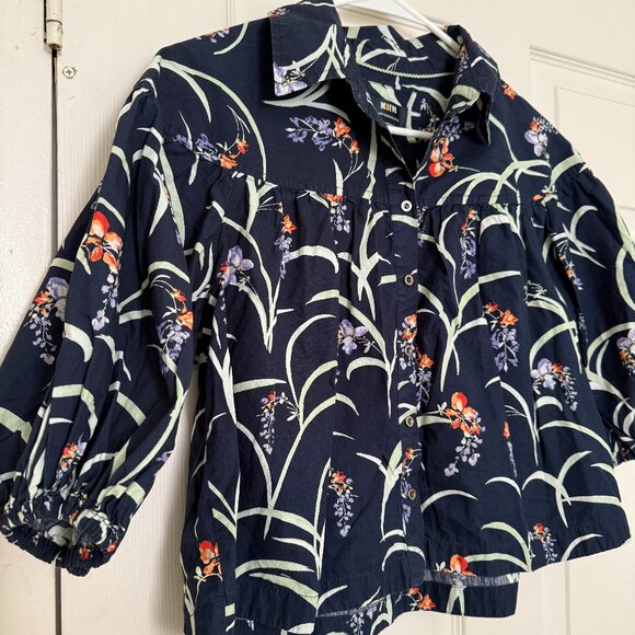 Maeve Anthropologie Zooey Bubble-Sleeve Blouse - XS - Picture 7 of 13